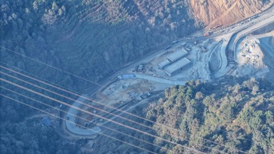  निर्माणाधीन नागढुंगा सुरुङमार्ग आकाशबाट हेर्दा (फोटो फिचर) 